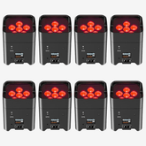 8 LEDs sur batterie